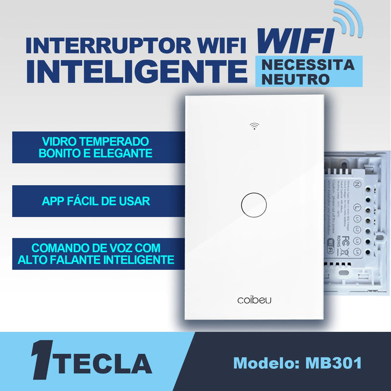 Alexa alexa alasil alegente wi-fi interruptor inteligente app fio neutro google casa 110v 220v interruptor inteligente wi-fi